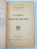 La langue et l'&eacute;criture Chinoises. Georges Margoulies