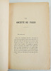 La soci&eacute;t&eacute; de Paris. Le grand monde et le monde politique. Comte Paul Vasili ( princesse Catherine Radziwill )