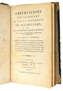 Observations sur la nature et le traitement du rachitisme, ou des courbures de la colonne vertébrale, et de celles des extrémités supérieures et inférieures.