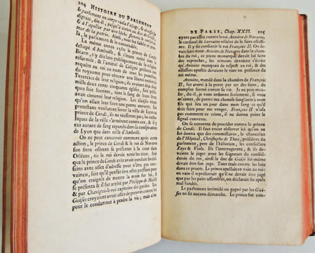 Histoire du Parlement de Paris. Voltaire.
