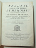 Recueil des actes, titres et m&eacute;moires concernant les affaires du Clerg&eacute; de France, augment&eacute; d'un grand nombre de pi&egrave;ces & observations sur la ...