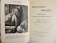 Initiation biblique, introduction à l'étude des Saintes écritures.