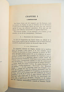 Initiation biblique, introduction à l'étude des Saintes écritures.