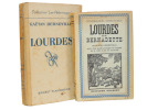 Lot de deux livres de Ga&eacute;tan Bernoville. Lourdes, d&eacute;dicac&eacute;s &agrave; Jean Yole. Ga&eacute;tan Bernoville