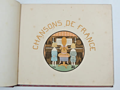 Chansons de France pour les petits enfants, avec accompagnement de J.B Weckerlin