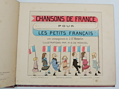 Chansons de France pour les petits enfants, avec accompagnement de J.B Weckerlin