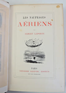 Les naufrages aériens. 1880. EO