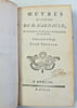 Œuvres diverses de M. d'Arnauld. EO. M. d'Arnauld ( Fran&ccedil;ois-Thomas-Marie de Baculard d'Arnaud)