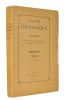Soci&eacute;t&eacute; g&eacute;ologique du Nord. Annales XXI 1893. 