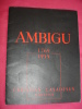 programme  Théâtre " Ambigu 1769-1955 " avec 13 autographes de personnalité du Théâtre, de l'édition... Christian Casadesus