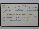 Gilbert de Goldschmidt Producteur de films Francais ( 1925-2010)
. Gilbert de Goldschmidt