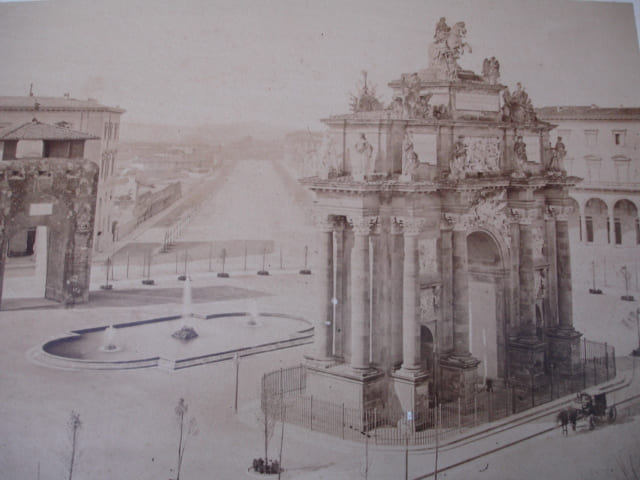 PHOTO VOYAGE ITALIE 1884 ROME 330x265. 