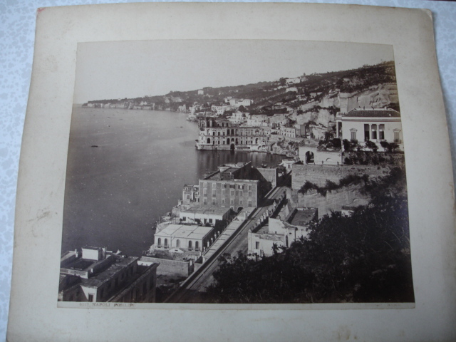 PHOTO VOYAGE ITALIE 1884 NAPOLI 330x265. 