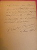 RAISONS DE VIVRE ( Poèmes ), bel envoi autographe. 
Andre Romane