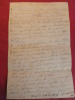 Lettre autographe Oscar d'Adelsward 1849 Député de la Meurthe /  Tabac . Oscar d'Adelsward