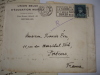 Lettre autographe de Benoit Bouché à Françis Eon 1938 LAS + enveloppe timbrée.  Benoit Bouché