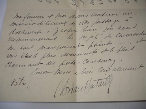 LETTRE AUTOGRAPHE Guy Lavaud à Françis Eon 1930 LAS + enveloppe timbrée. Guy Lavaud