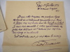 . LAS André Fontainas ( Poète Belge ) à Francis Eon + enveloppe timbrée 1922