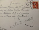 JULES DE MARTHOLD / Poème à Albert Montreuil 1909 Envoi Princesse Anna . JULES DE MARTHOLD 