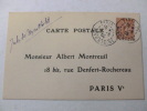 Poème Autographe  à Albert Montreuil 1905 . JULES DE MARTHOLD