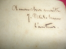 LA PHILANTHROPIE DE MONSIEUR TALLANDAZ Envoi de l'auteur ! 1868. 