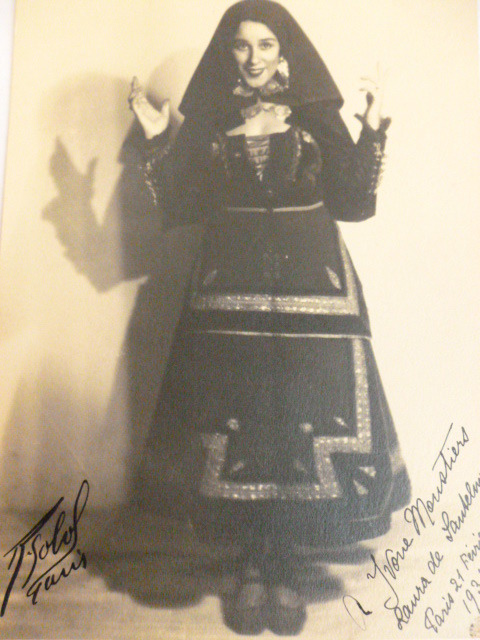 PHOTO VINTAGE / LAURA DE SANTELMO danseuse de Tango dédicacé 1931. LAURA DE SANTELMO 