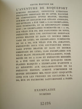 L'AVENTURE DE ROQUEFORT. Henri Pourrat