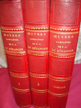 ŒUVRES COMPLÈTES DE P.J BERANGER. undefined
