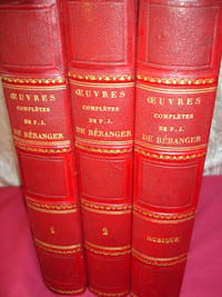 ŒUVRES COMPLÈTES DE P.J BERANGER