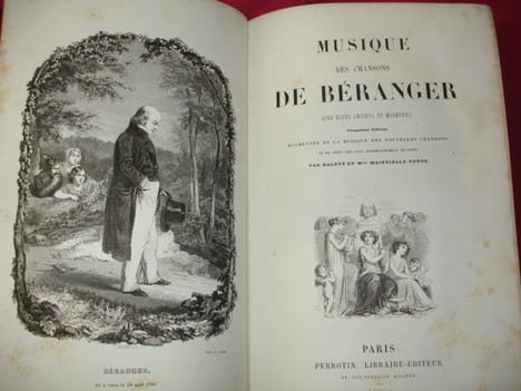 ŒUVRES COMPLÈTES DE P.J BERANGER. undefined