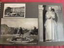 ALBUM PHOTOS ET CARTES /  VOYAGE ITALIE Rome 1952 ville, famille, etc... 