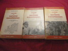  HISTOIRE DES NATIONS EUROPÉENNES 3 vols. Maxime Mourin