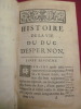 HISTOIRE DE LA VIE DU DUC D'ESPERNON
. Monsieur Girard