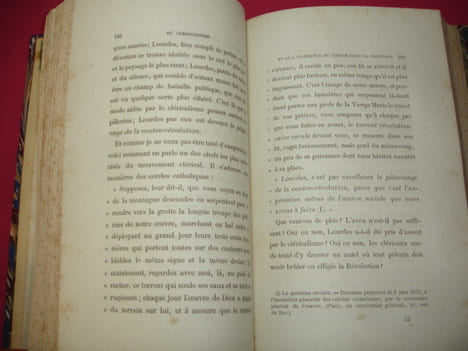 OU EST L'ENNEMI - Cléricalisme et Radicalisme. Anonyme - "Par un ancien membre des Assemblées Françaises" - Marquis de Castellane