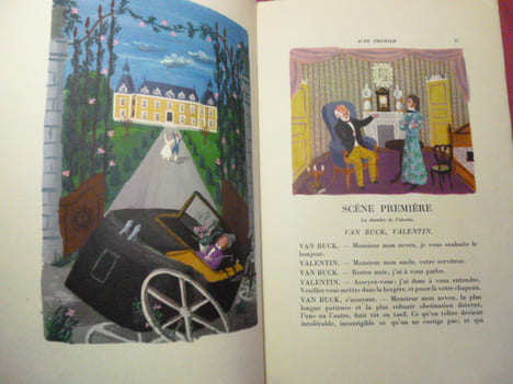 IL NE FAUT JURER DE RIEN illustrations de R.Peynet . Alfred de Musset