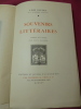 SOUVENIRS LITTÉRAIRES. Léon Daudet