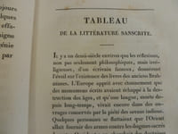 MONUMENS LITTERAIRES DE L'INDE ou MÉLANGES DE LITTÉRATURE SANSCRITE