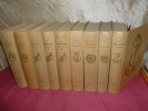 9 VOLUMES COLLECTION D'ART LUCIEN MAZENOT. LUCIEN MAZENOT