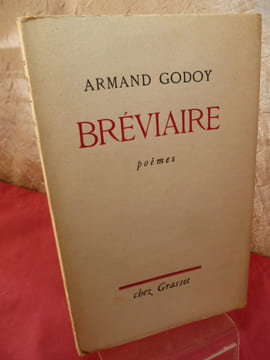 BRÉVIAIRE (Poèmes ). Armand Godoy
avec envoi de l'auteur à Alain Decaux !