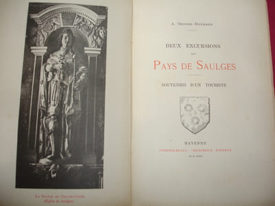 DEUX EXCURSIONS AU PAYS DE SAULGES, 

souvenirs d'un touriste