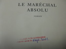 ÉPREUVES NON CORRIGÉES / LE MARÉCHAL ABSOLU. Pierre Jourde