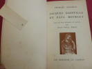 JACQUES BAINVILLE et PAUL BOURGET. Charles Marras