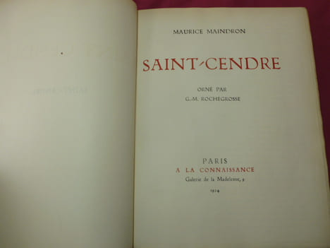 SAINT-CENDRE. Maurice Maindron