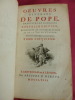 Tome V, contient : Mentor moderne - Lettres de M.Wycherley & de Pope 1704-170 - Lettres de M.Wlsh & M.Pope 1705/1707 - Lettres de M.Cromwel  & M.Pope ...