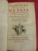 Tome VI, contient : Lettres de Mrs. Steele, Addison, Congrève, etc 1712/1715 - Lettres de différentes personnes & M.Pope 1714/1721 - Lettres de M. ...