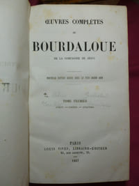 ŒUVRES COMPLÈTES DE BOURDALOUE de la Compagnie de Jésus