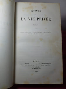 LA COMEDIE HUMAINE Scènes de la vie privée TIII