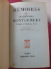 MÉMOIRE DU MARÉCHAL DE MONTGOMERY. Vicomte d'Alamein, K.G