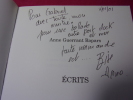 ÉCRITS. Anne Guerrant Ropars