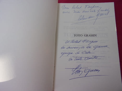 TOTO GRASSIN, le roi du plancher. Claudine Amiel